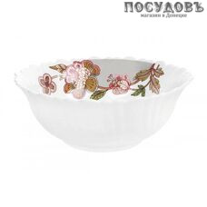 Коралл Paisley BY13LTW60-1 салатник, стеклокерамика, Ø155×60 мм, 500 мл