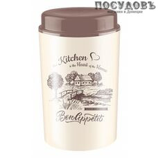 Phibo Deluxe 4312296 емкость для сыпучих продуктов с крышкой, Ø115×192 мм, 1400 мл, полипропилен