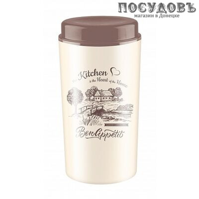 Phibo Deluxe 4312297 емкость для сыпучих продуктов с крышкой, Ø115×223 мм, 1700 мл, полистирол