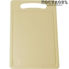 Giaretti Bono GR1495СЛ доска разделочная, материал полипропилен 450×290×7 мм, цвет сливочный крем