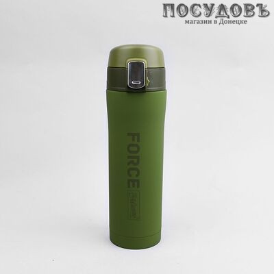 Maestro Force MR-1643-40A термокружка, колба сталь нержавеющая 18/10 400 мл, зеленый
