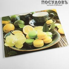 Alparaisa "Макаронс" RD0071/1-ST доска разделочная, материал стекло закаленное, 300×400×4 мм 1 шт