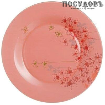 Luminarc Ipomea Blush P3055 тарелка десертная, Ø195 мм, стекло упрочненное, Франция 1 шт.