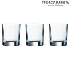 Luminarc Islande E5100, стакан низкий 380 мл, стекло, Франция, в упаковке 3 шт.