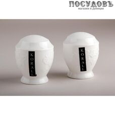 Коралл Зара LZN-0107 набор для специй, керамика, в упаковке 2 шт.