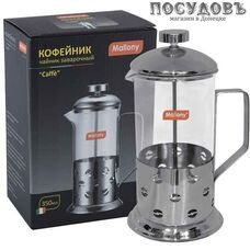 Mallony Caffè 950145 френч-пресс, стекло термостойкое, 350 мл