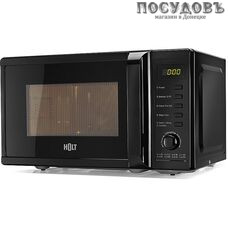 HOLT HT-MO-002 микроволновая печь, 20,0 л, 700 Вт, без гриля, черный