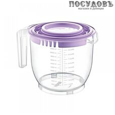 Dunya 10200 емкость для миксера с крышкой, 2200 мл, полипропилен Dunya 10200 емкость для миксера с крышкой, 2200 мл, полипропилен