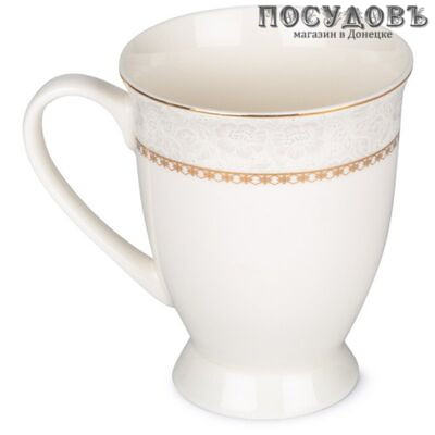 Fioretta Elegance TDM610 кружка на ножке, 310 мл, фарфор