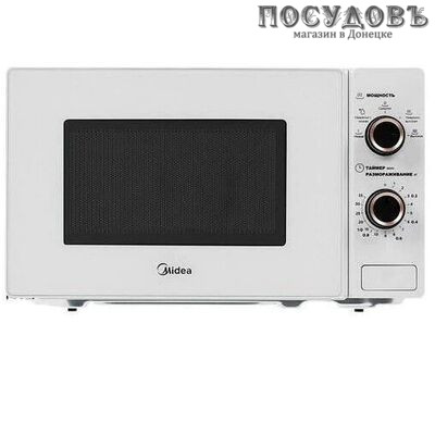 Midea MM720S220-W микроволновая печь, 20,0 л, 700 Вт, без гриля, белый