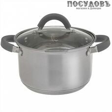 Webber ВЕ-357/2 кастрюля с крышкой 3 л, Ø180 мм, сталь нержавеющая