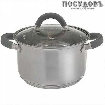 Webber ВЕ-357/2 кастрюля с крышкой 3 л, Ø180 мм, сталь нержавеющая