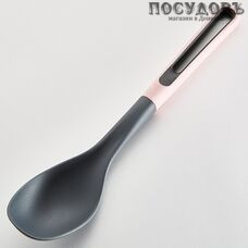 Alpenkok Olympia AK-5224Y, ложка поварская, 335 мм, нейлон, цвет розовый