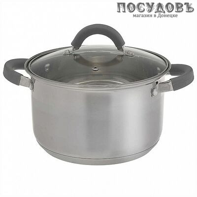 Webber ВЕ-358/2 кастрюля с крышкой 4 л, Ø200 мм, сталь нержавеющая