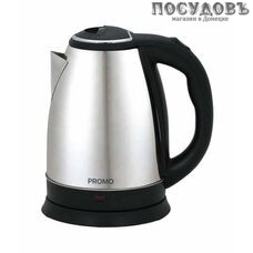 Optima K-808 электрочайник, 1800 Вт, 1 800 мл, сталь нержавеющая, цвет матовый, гарантия 1 год