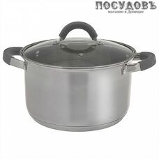 Webber ВЕ-359/2 кастрюля с крышкой 5,2 л, Ø220 мм, сталь нержавеющая