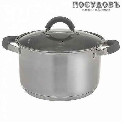 Webber ВЕ-359/2 кастрюля с крышкой 5,2 л, Ø220 мм, сталь нержавеющая