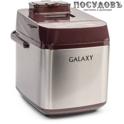 Galaxy GL2700 хлебопечь, 600 Вт (500, 750 г) антипригарное покрытие, 19 программ