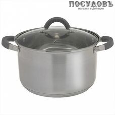 Webber ВЕ-360/2 кастрюля с крышкой 6,6 л, Ø240 мм, сталь нержавеющая