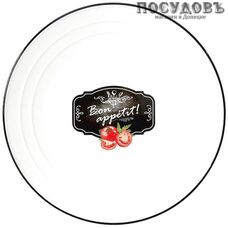 Коралл Kitchen basic 5517-26-J020 тарелка обеденная 260 мм без упаковки 1 шт. Коралл Kitchen basic 5517-26-J020 тарелка обеденная 260 мм без упаковки 1 шт.
