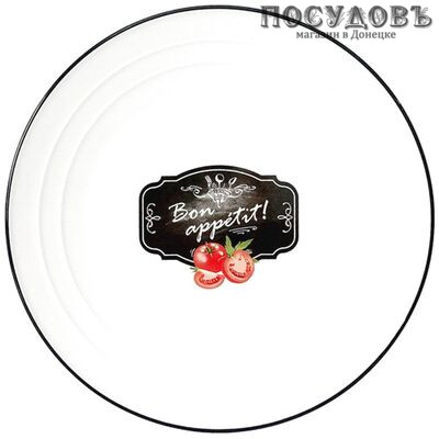 Коралл Kitchen basic 5517-26-J020 тарелка обеденная 260 мм без упаковки 1 шт.