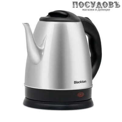 Blackton Bt KT1802S электрочайник, 1500 Вт, 1200 мл, сталь нержавеющая, сталь-черный