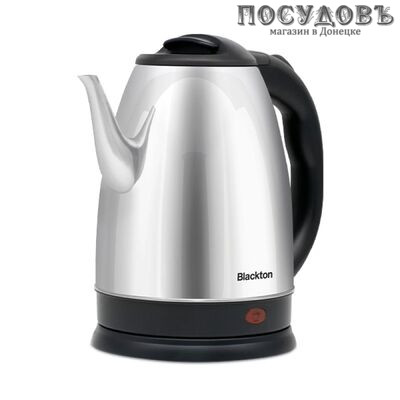 Blackton Bt KT1804S электрочайник, 1500 Вт, 1800 мл, сталь нержавеющая, сталь-черный