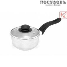 Victoria Кв0,75-Кс Полесье ковш с крышкой 0,75 л, алюминий литой, Ø140 мм, 2 пр.