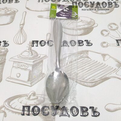 КНР 028A набор столовых ложек 205×44 мм, сталь нержавеющая, в упаковке 6 шт.