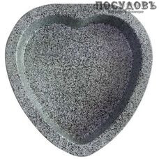 Klausberg KB-7417 форма для выпечки, сталь углеродистая, мраморное покрытие, 230×220 мм