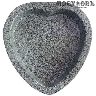 Klausberg KB-7417 форма для выпечки, сталь углеродистая, мраморное покрытие, 230×220 мм