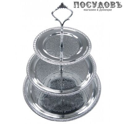 KING Hoff KH-1369 фруктовница, сталь нержавеющая мм, в упаковке 1 шт.