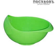 Эльфпласт Эльф-362 дуршлаг, полипропилен, зеленый