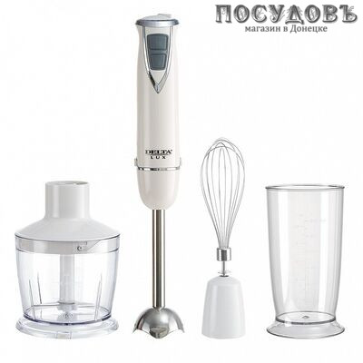 Delta Lux DE-7000B блендер многофункциональный, 1000 Вт, 500 мл, цвет белый