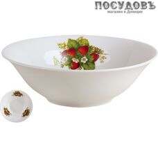 Коралл Клубника ZHL-1551/17 салатник, Ø175×55 мм, 600 мл, керамика