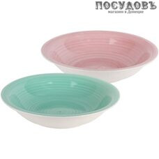 Коралл Combo 19S165 салатник, керамика, Ø210×50 мм, 740 мл, без упаковки 1 шт.