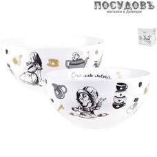 Quinsberry Безумное чаепитие NB204B/610 салатник 610 мл 140 мм в упаковке 1 шт.