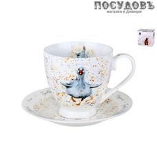Quinsberry Goose NB212CS чайная пара, 440 мл, фарфор, в подарочной упаковке