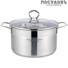 MercuryHaus MC-7064 кастрюля 7,6 л, Ø260 мм, сталь нержавеющая 18/10, капсульное дно