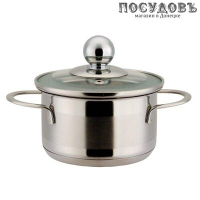 ZEIDAN Jessica Z50195 кастрюля 1,0 л, Ø140 мм, сталь нержавеющая, трехслойное дно