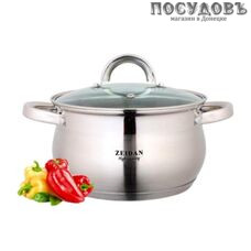 ZEIDAN Z50237 кастрюля 2,1 л, Ø160 мм, сталь нержавеющая, пятислойное дно
