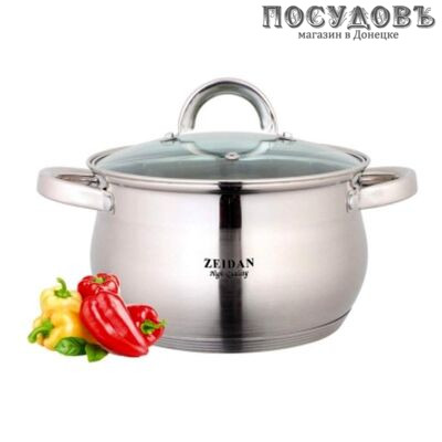 ZEIDAN Z50238 кастрюля 3,0 л, Ø180 мм, сталь нержавеющая, пятислойное дно