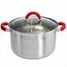 Webber Profi BE-343/2 кастрюля 5,2 л, Ø220 мм, сталь нержавеющая, пятислойное дно Webber Profi BE-343/2 кастрюля 5,2 л, Ø220 мм, сталь нержавеющая, пятислойное дно