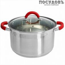 Webber Profi BE-344/2 кастрюля 6,6 л, Ø240 мм, сталь нержавеющая, пятислойное дно