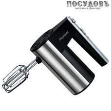 Pioneer MX320 миксер, 350 Вт, 5 скоростей, цвет серебристый с черным