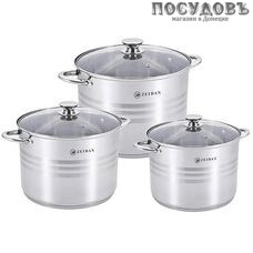 ZEIDAN Z-50653 набор кастрюль, сталь нержавеющая, 6 пр.
