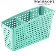 Violet Лофт 4610030796369 органайзер, 3-секционный, полипропилен, 245×95×140 мм, цвет шалфей