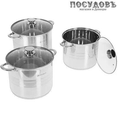 ZEIDAN Z-50654 набор кастрюль, сталь нержавеющая, 6 пр.