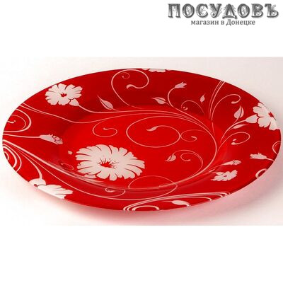 Pasabahce Invitation Serenade Red 10328/1018953 SL тарелка обеденная 260 мм без упаковки 1 шт.