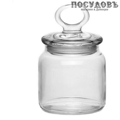 Pasabahce Kitchen Slim 96763В банка для хранения с крышкой, 575 мл, стекло, Россия, в упаковке 2 пр.